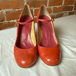 Kate Spade Orange Heels